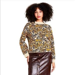 Rachel Comey X Target Animal Print Wool Blend Sweater